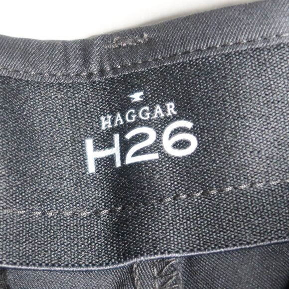 Haggar H26 Mens Pants Size 32x34 Dark Gray Utility Active‎ Office Career - Picture 3 of 10